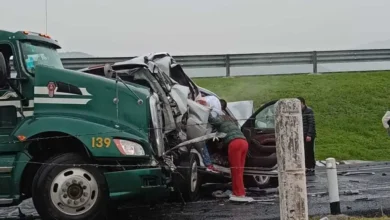 Choque múltiple en la Autopista de Occidente