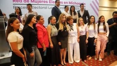 Combatir juntas los retos de la paridad, el llamado de Belinda Hurtado a mujeres electas de Michoacán