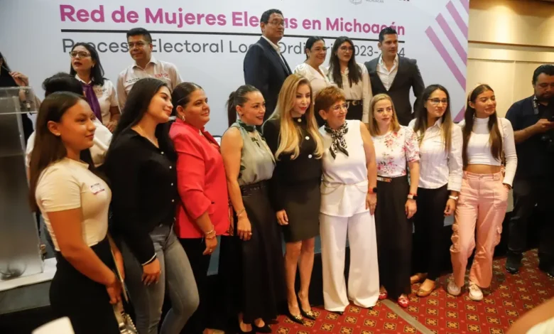Combatir juntas los retos de la paridad, el llamado de Belinda Hurtado a mujeres electas de Michoacán