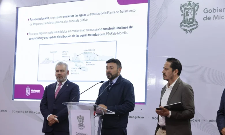 Con líneas de conducción, Morelia tendrá más agua para consumo humano