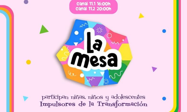 Con programa de TV difundirán derechos de niños y adolescentes