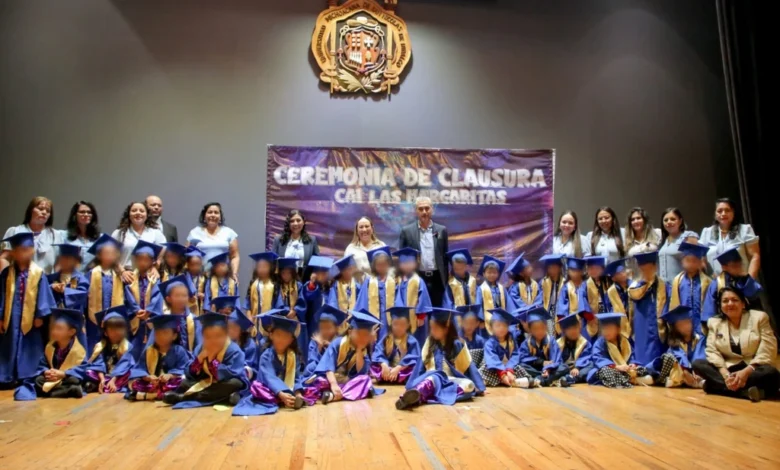 Concluyen ciclo escolar niños de los Centros de Atención Infantil del DIF