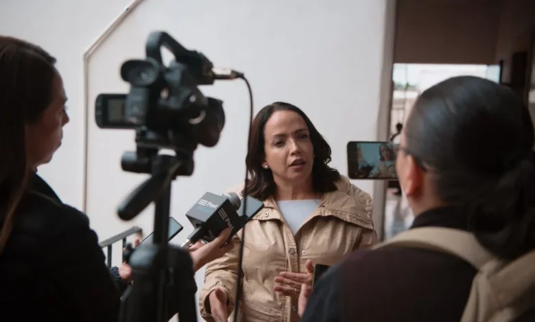 Consigue Andrea Villanueva recursos para los más vulnerables de Michoacán