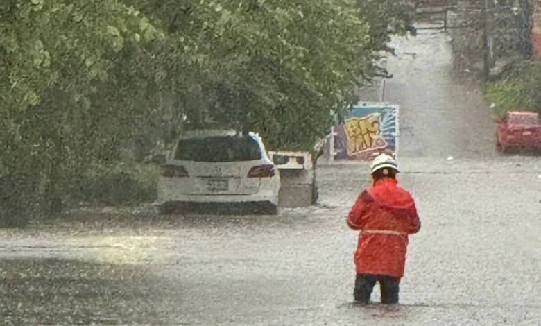 Despliega PC Estatal operativo de atención por tromba en Morelia
