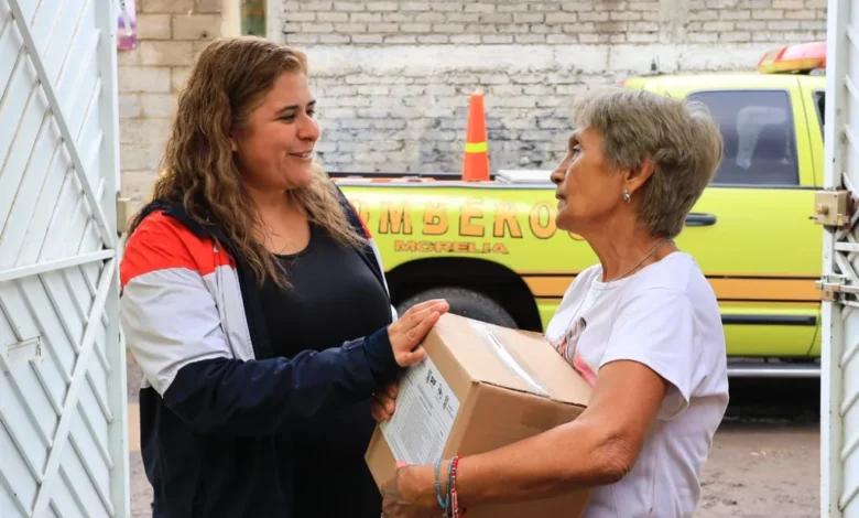 Gobierno de Morelia da apoyo a vecinos de la Gertrudis Sánchez