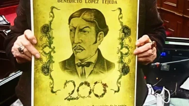 Inscribirán en letras de oro el nombre de Benedicto López en el Congreso del Estado