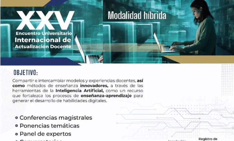 Inteligencia Artificial tema central del Encuentro Universitario Internacional de Actualización Docente de la UMSNH