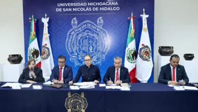 La UMSNH firmó convenios con Fiscalías de Querétaro y Aguascalientes