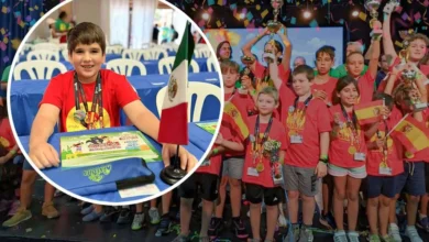 Santiago, el niño michoacano que ganó campeonato mundial de cálculo mental