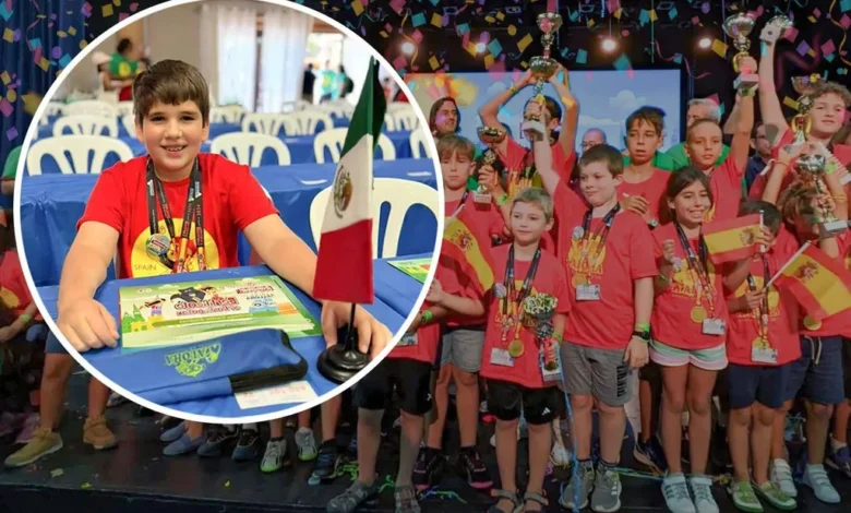 Santiago, el niño michoacano que ganó campeonato mundial de cálculo mental