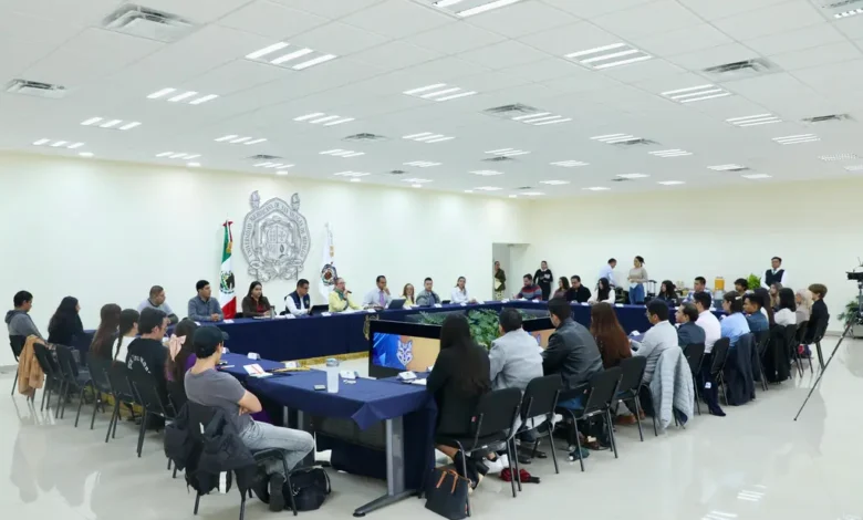 Sostienen primera reunión de trabajo con los estudiantes que integran el Consejo Universitario de la UMSNH