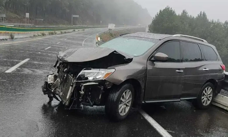 Un herido por choque de camioneta en Salvador Escalante