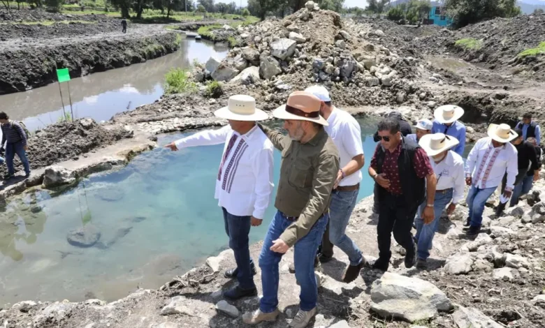 Van 15 manantiales recuperados en Uruandén en los trabajos de conservación del Lago de Pátzcuaro