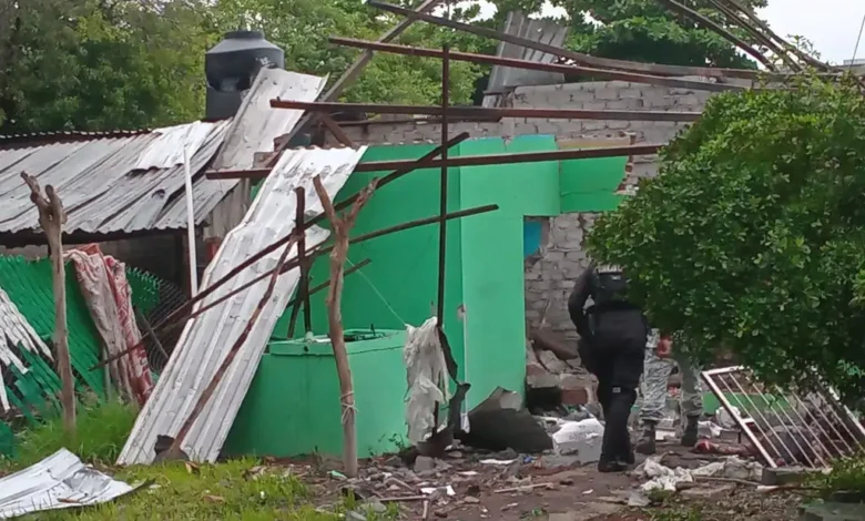 Ataque con drones explosivos en Cenobio Moreno