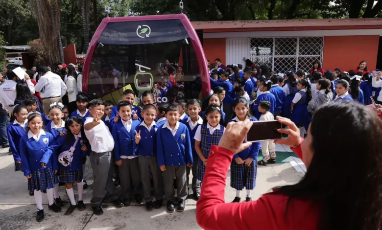 El Teleférico de Uruapan beneficiará a estudiantes de 32 escuelas