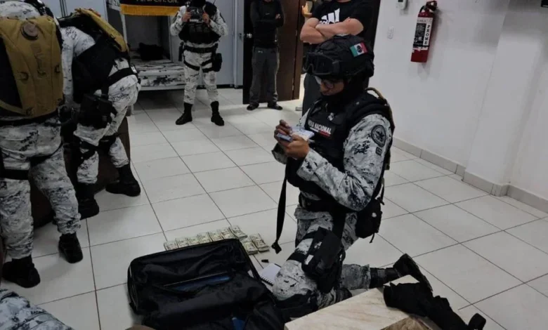 En Jalisco, hallan dinero ilegal a miembros de la Guardia Nacional