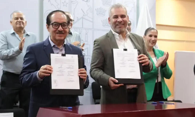 Firman Michoacán y CONAFOR convenio en pro de los bosques del estado