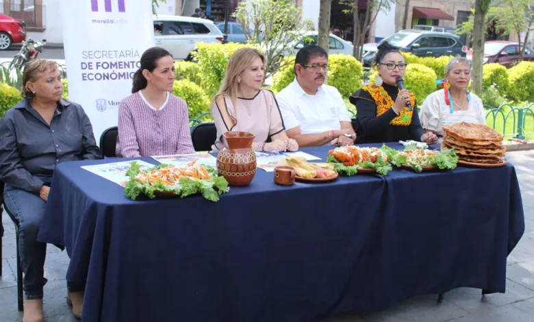 Gobierno de Morelia anuncia el 7° Festival del Tamal y el Buñuelo
