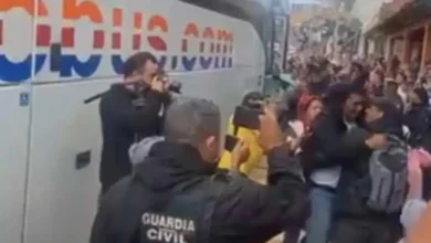Los siete policías comunitarios ya llegaron a sus hogares