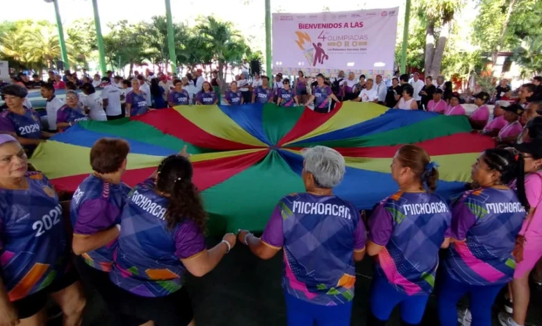Michoacán gana 4 oros y una plata en Olimpiadas de Adultos Mayores