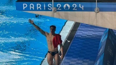 Ósmar Olvera ganó bronce en clavados, su segunda medalla en estos juegos olímpicos
