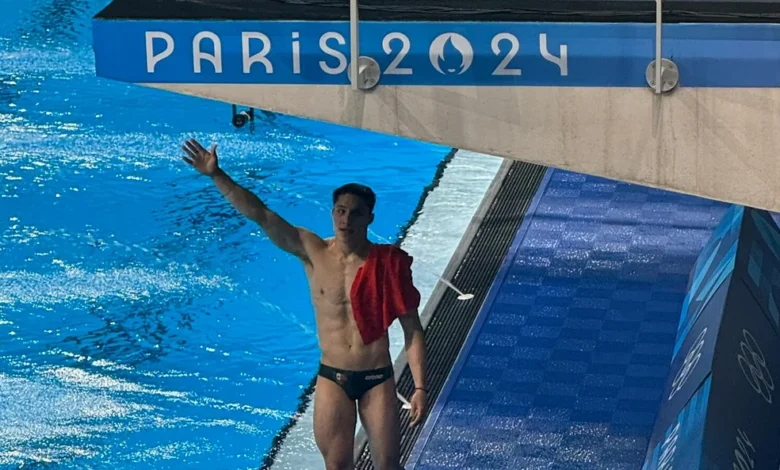 Ósmar Olvera ganó bronce en clavados, su segunda medalla en estos juegos olímpicos