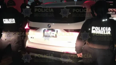 Policías morelianos recuperaron una camioneta robada