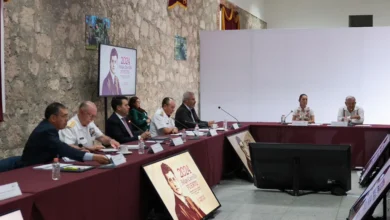 Reconocen Sheinbaum y AMLO avances de seguridad en Michoacán