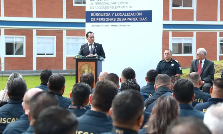 Reconocen labor de fuerzas federales y estatales en la búsqueda y localización con vida de desparecidos