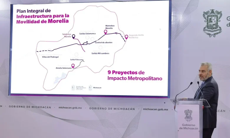 Son nueve las obras que se impulsan para modernizar el transporte en Morelia