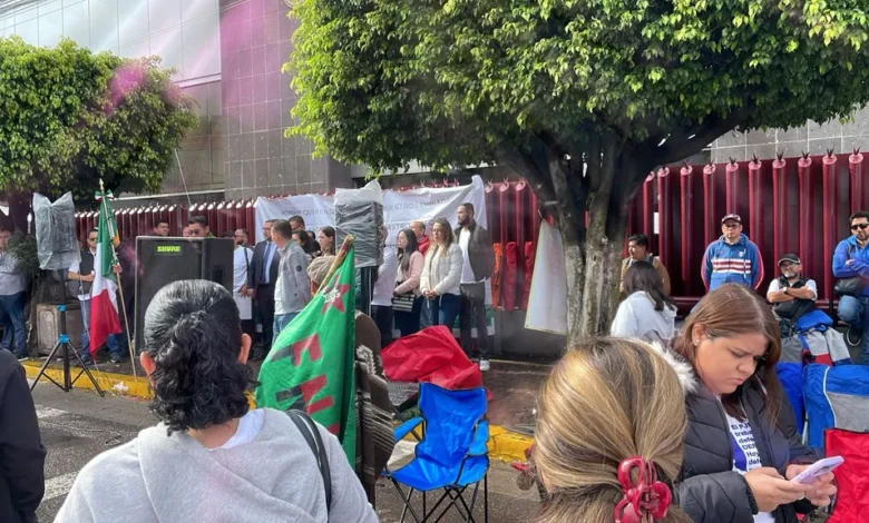 Trabajadores del Poder Judicial inician paro laboral indefinido por la reforma de AMLO