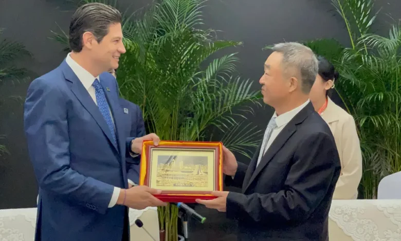 Alcaldes de Morelia y Nanning, China, fortalecerán el intercambio comercial