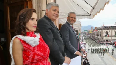 Con Desfile Cívico Militar celebra Michoacán el 259 Aniversario del Natalicio de Morelos