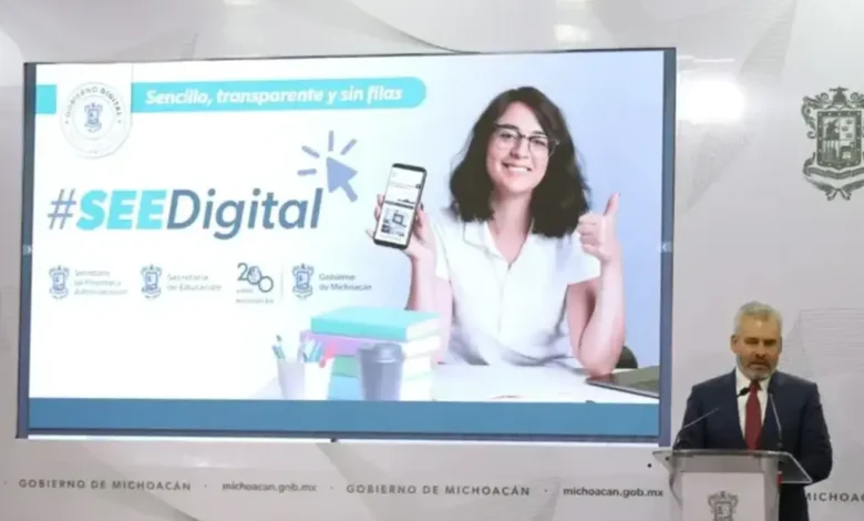 Con este gobierno los trámites educativos están a un solo clic