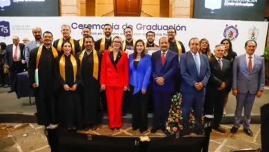 El Diputado Jesús Hernández y trabajadores del Congreso del Estado culminaron estudios de Posgrado