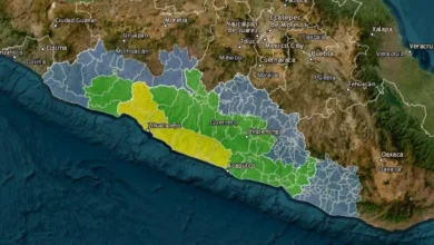 Emiten alerta preventiva para 20 municipios de Michoacán por tormenta tropical John