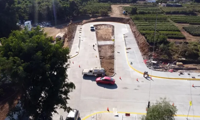 Gobierno del estado construyó acceso a un nuevo hospital del IMSS en Uruapan