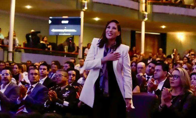 La diputada Ivonne Pantoja, Abascal asistió a las tomas de protesta de los cabildos de Zamora y Morelia