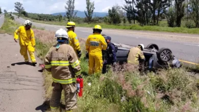 Un lesionado por volcadura en la carretera Morelia-Pátzcuaro