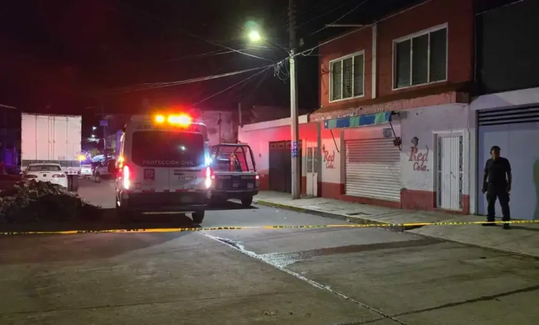 Asesinaron a dos sujetos en Jacona