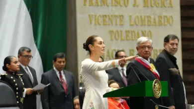Asiste el gobernador a la toma de protesta de Sheinbaum