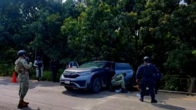 Detienen a tres sujetos que atacaron a elementos de la Guardia Nacional