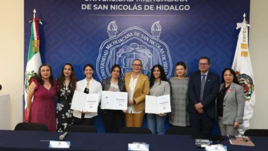 Entregaron becas de movilidad a alumnos de la UMSNH