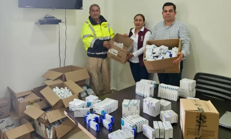 Envían insumos médicos a Huetamo y San Lucas