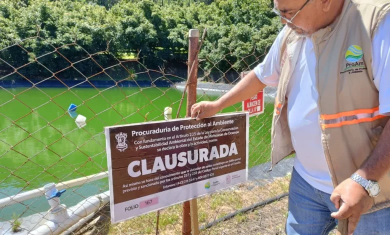 Han sido clausuradas 15 ollas de agua ilegales en Erongarícuaro durante 2024