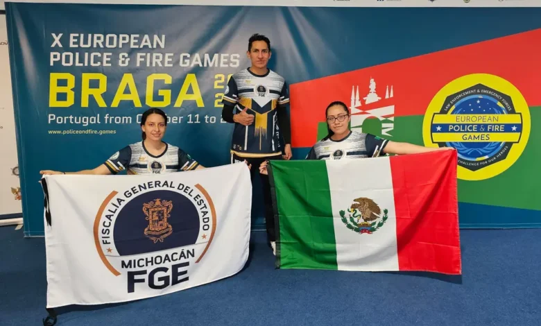 Participa FGE en los Juegos Europeos de Policías y Bomberos, en Portugal