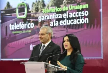 Teleférico de Uruapan garantizará el acceso a la educación de más de 64 mil estudiantes, dice Bedolla