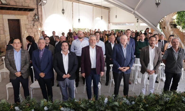 Bedolla e industriales en alianza por la atracción de inversión europea