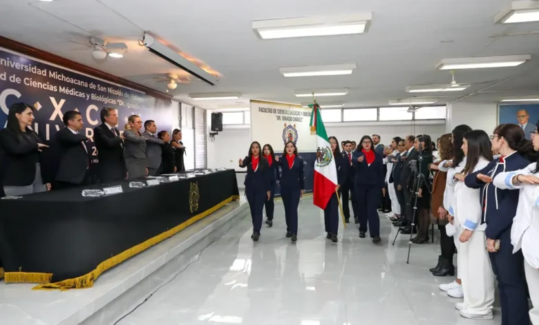 Conmemoran el XIII aniversario de la licenciatura en Nutrición Humana en la UMSNH