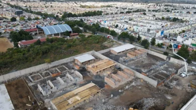 Construcción de escuelas en Villas del Pedregal con 63% de avance